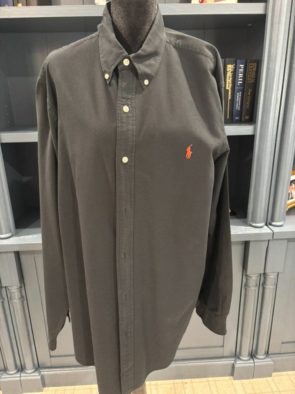 Ralph Lauren Polo Black button down shirt